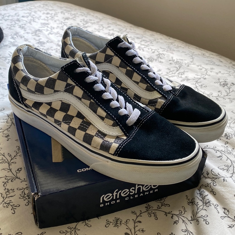 Checkered Old Skool Vans
